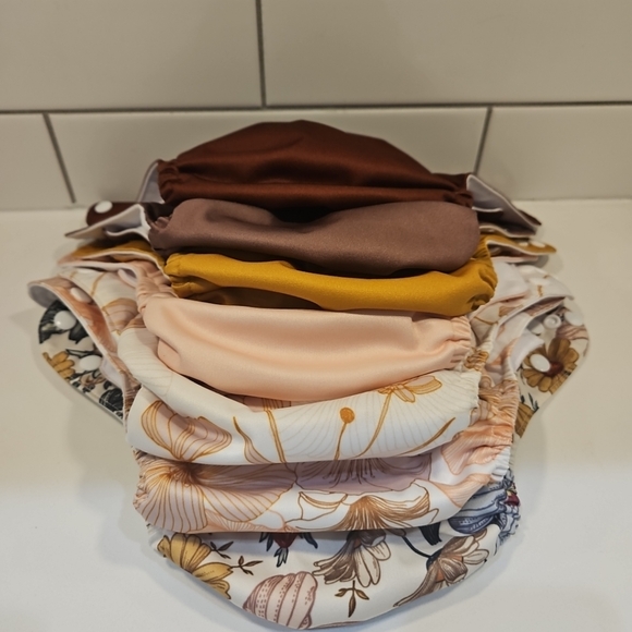 Nora's Nursery Clothe Diaper Covers Set of 7 - Picture 3 of 12